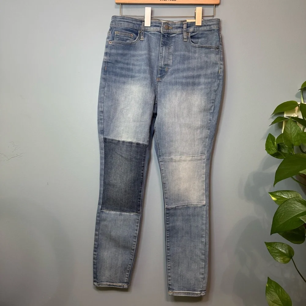 Universal Thread High-Rise Skinny Patched Jeans. NWT. Women’s Size 10 - Picture 2 of 14